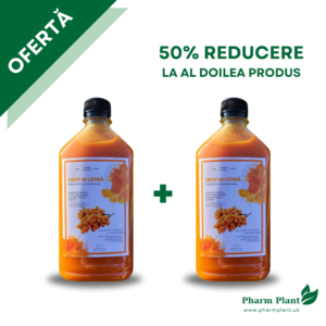 Sirop de Cătină Natural – 2 Sticle la £30 | Imunitate și Vitamine Naturale