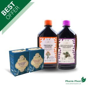 Pachet naturist de iarnă pentru respirație și sănătate hepatică – PharmPlant UK